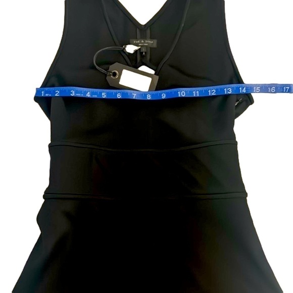 Rag and Bone Astrid Black A-Line Back Cut Out Dress size S - Picture 4 of 10